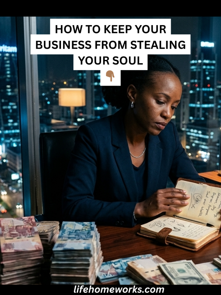 How To Keep Your Business From Stealing Your Soul
