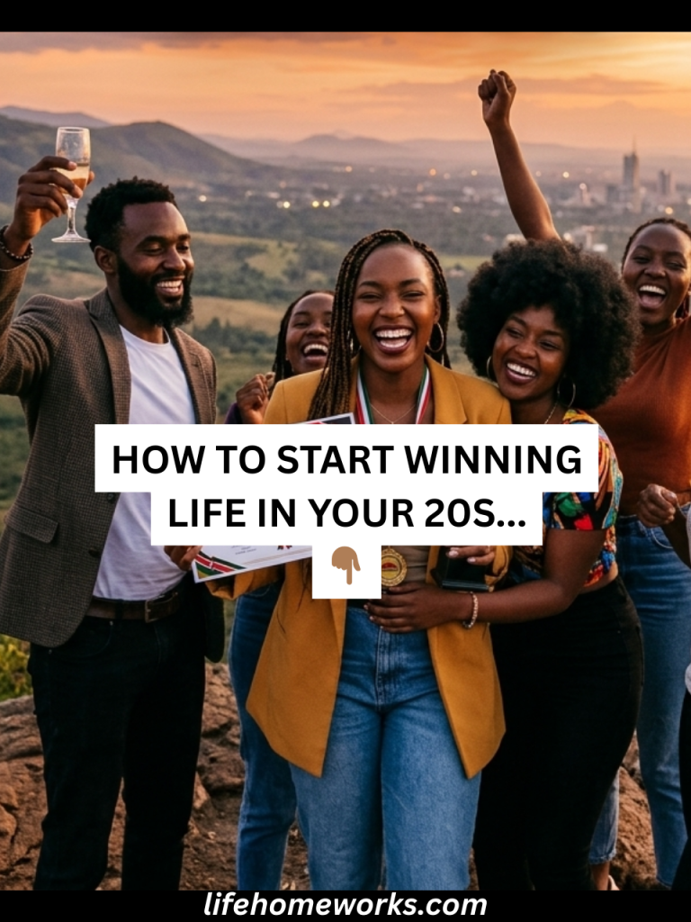 How To Start Winning Life In Your 20s