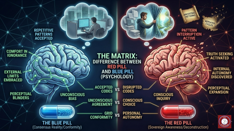 The Matrix: Difference Between Red Pill and Blue Pill