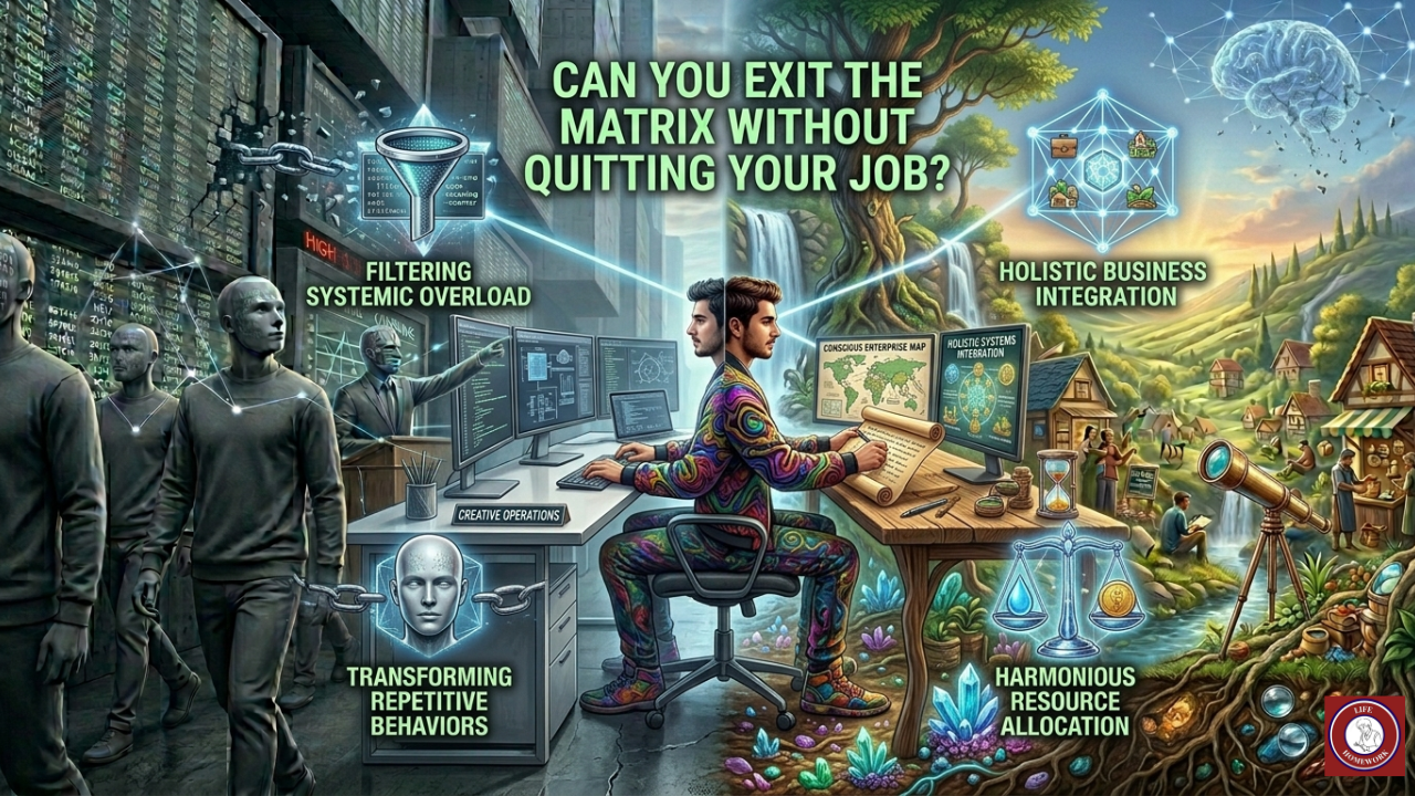 Can You Exit the Matrix Without Quitting Your Job