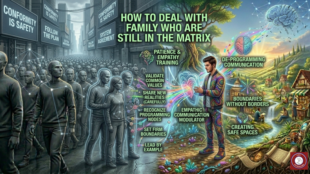 How to Deal with Family Who Are Still in the Matrix