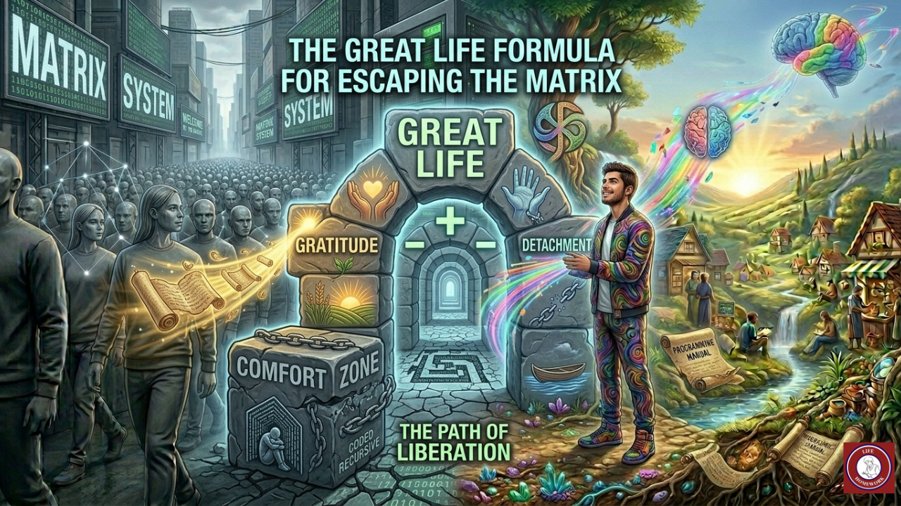 The Great Life Formula for Escaping the Matrix